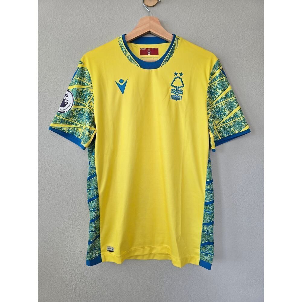 Nottingham Forest Away Jersey 22/23 Macron Men’s M Premier League Football Kit
